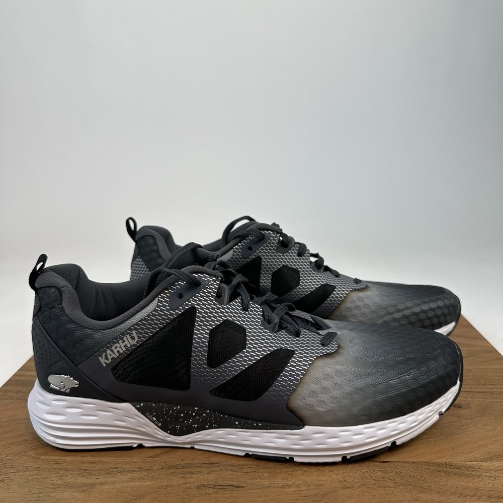 New Mens Karhu Fusion Ortix‎ MRE Black Athletic Running Shoes Size 11.5 M